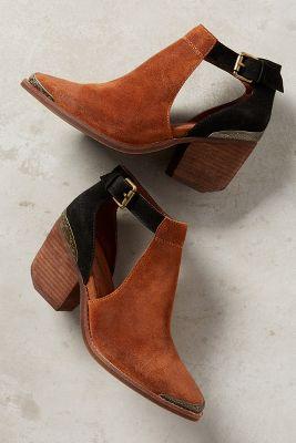 Jeffrey Campbell Woodruff Cutout Ankle Booties