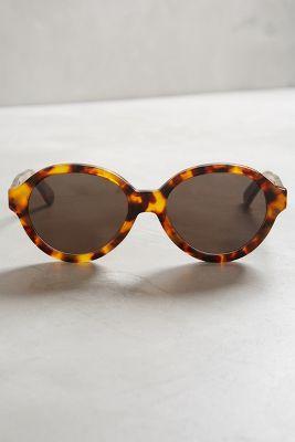 Super By Retrosuperfuture Gara Sol Leone Sunglasses Brown Motif