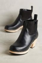 Swedish Hasbeens Cozy Platform Clog Boots