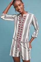 Berenice Embroidered Tania Romper
