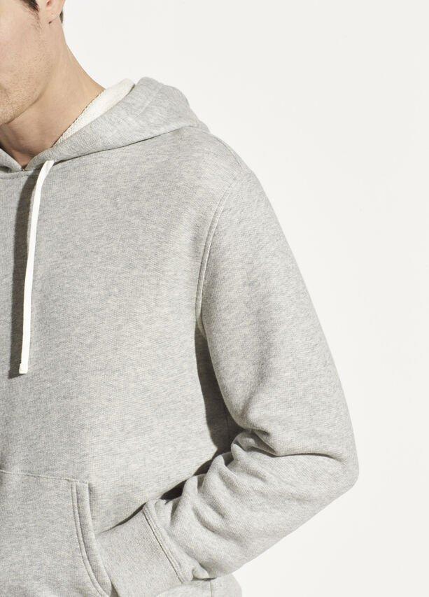 Vince Heathered Pullover Hoodie