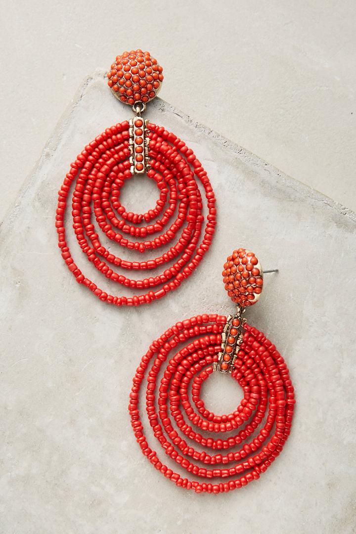 Baublebar Pinata Beaded Hoop Earrings