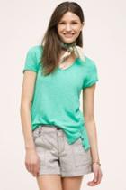 T.la Buttonhem Tee