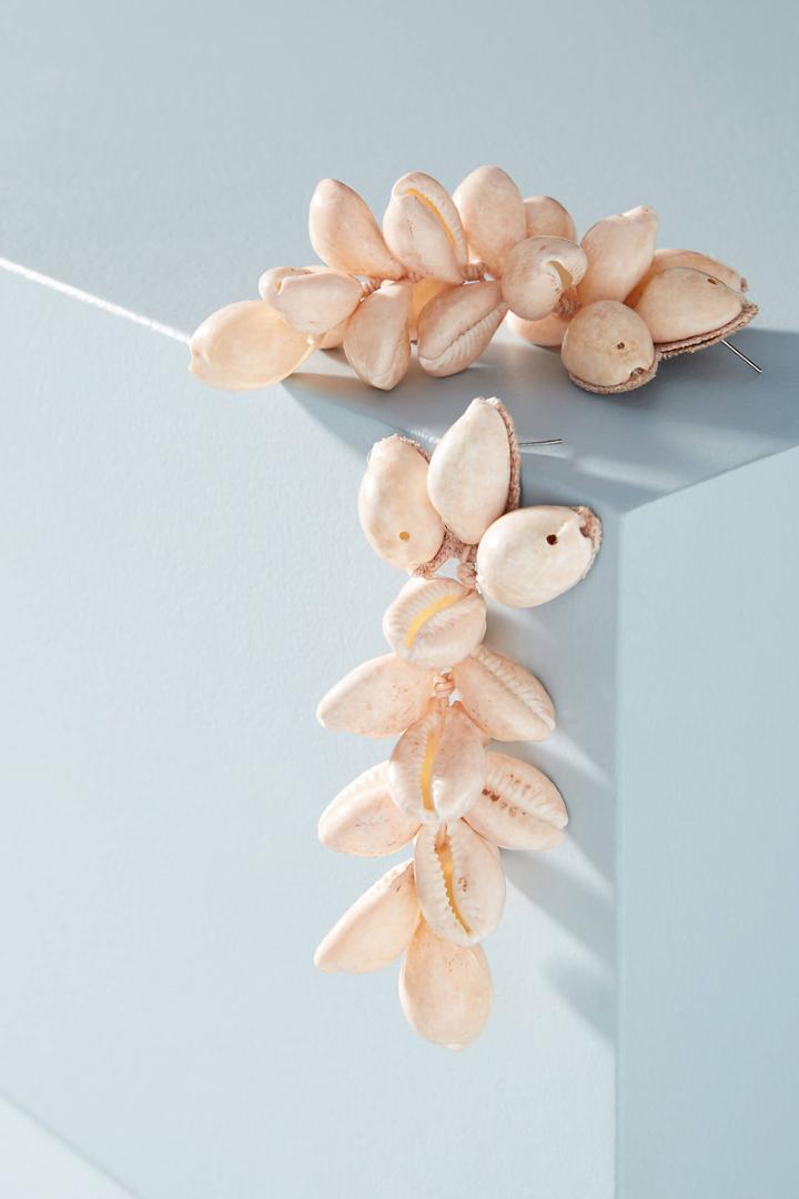 Mochi Terry Shell Drop Earrings