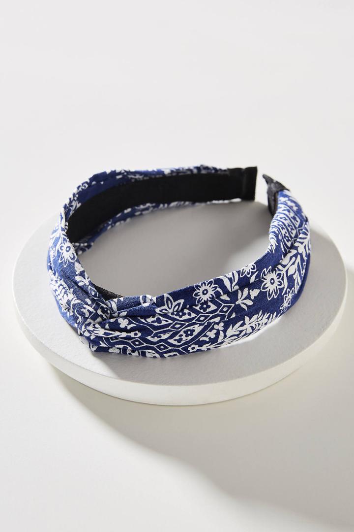 Anthropologie Jean Printed Headband
