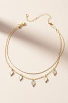 Anthropologie Angeles Delicate Drop Necklace