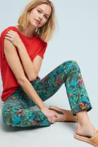 Pilcro And The Letterpress Pilcro Tropical High-rise Cropped Bootcut Jeans