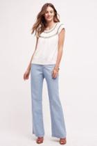 Pilcro Chambray Trousers Light Denim
