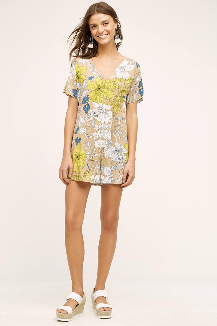 Anthropologie Garden Isle Romper