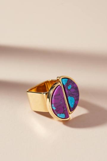 Sabrina Dehoff Duality Moon Ring