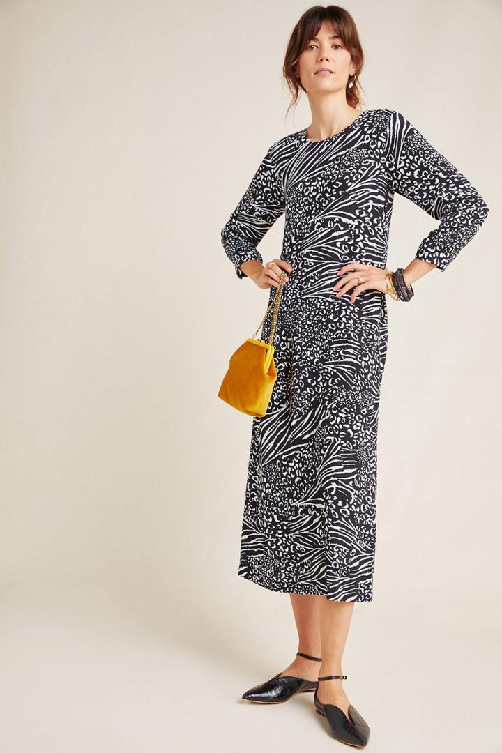 Kachel Hollie Abstract Midi Dress