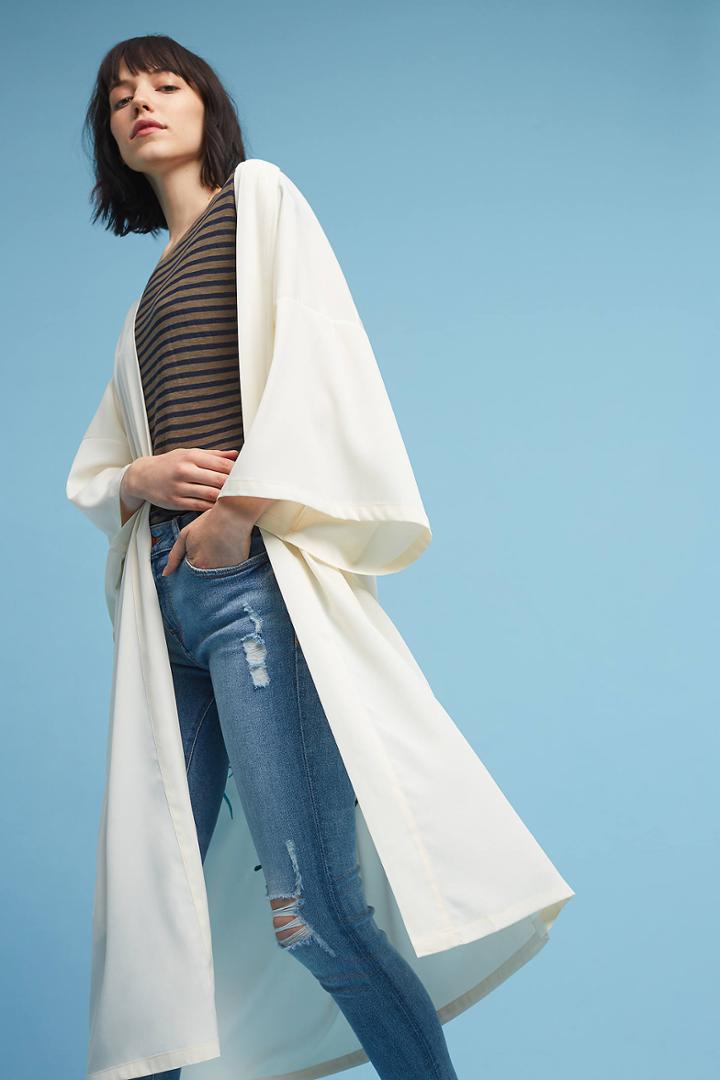 Anthropologie Bird Of Paradise Kimono