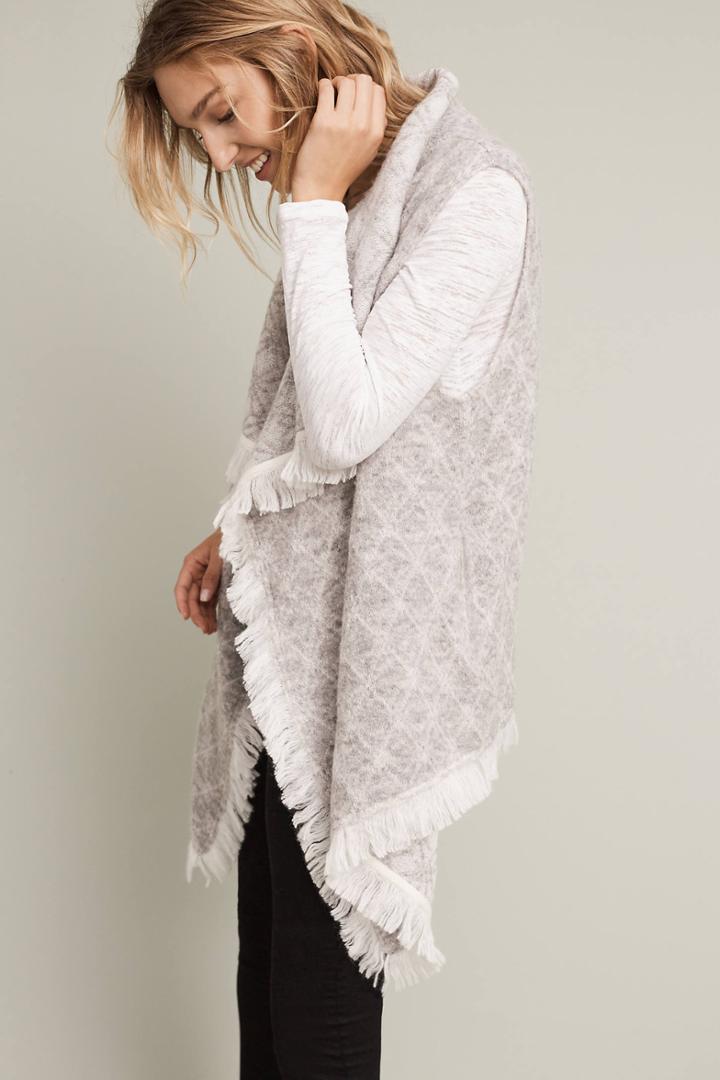 Raffi Snowflake Fringed Vest