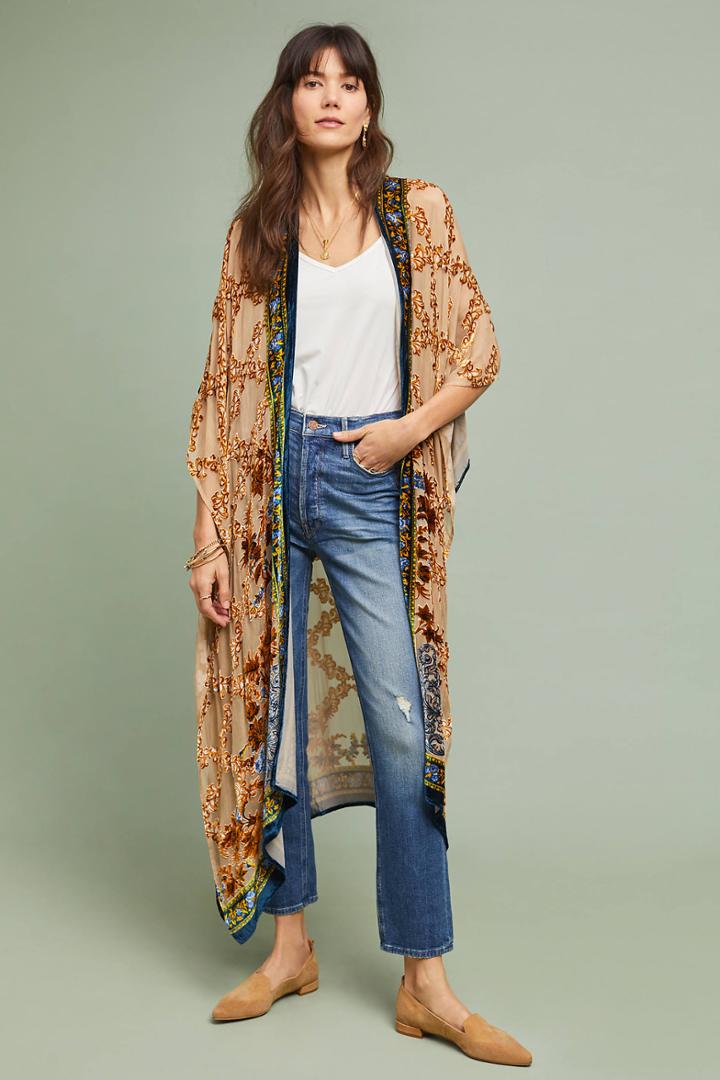 Anthropologie Ellen Duster Kimono
