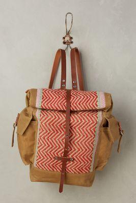 Sketchbook Honey Handwoven Backpack