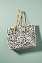 Anthropologie Leopard-printed Tote Bag