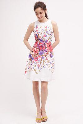 Donna Morgan Scattered Posy Dress