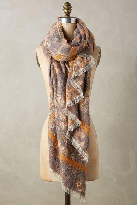 Anthropologie Pilsa Oblong Scarf