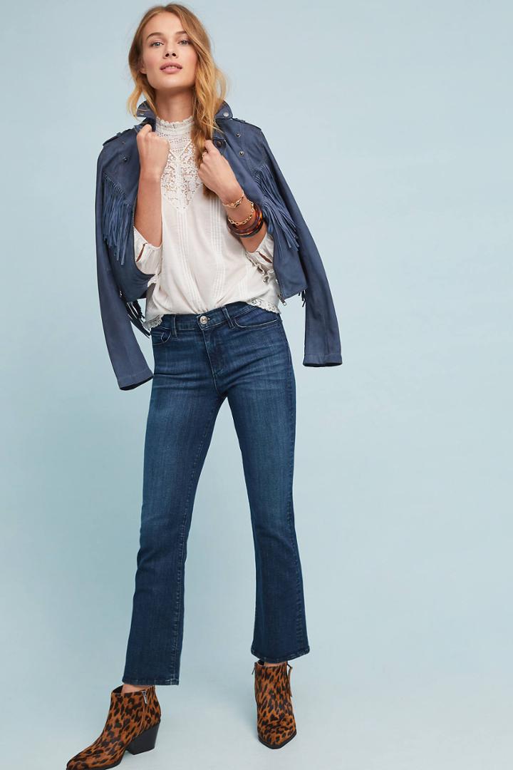 3x1 W2 Mid-rise Cropped Bootcut Jeans
