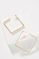 Anthropologie Jennifer Zeuner Jewlery Salma Hoop Earrings