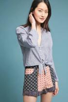 Antik Batik Mixed-printed Shorts
