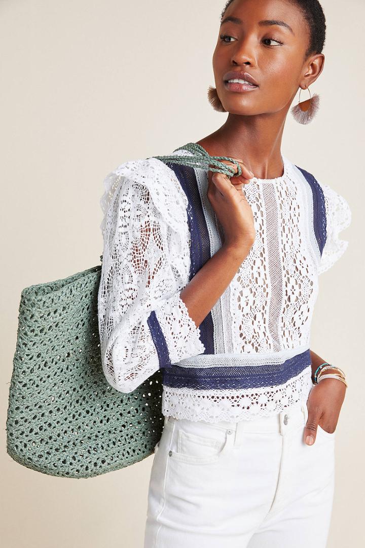 Love Sam Sylvie Lace Blouse