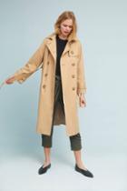 Emin + Paul Pleated Trench Coat