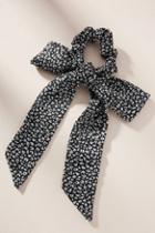 Anthropologie Cheetah-printed Scarf Ponytail Holder