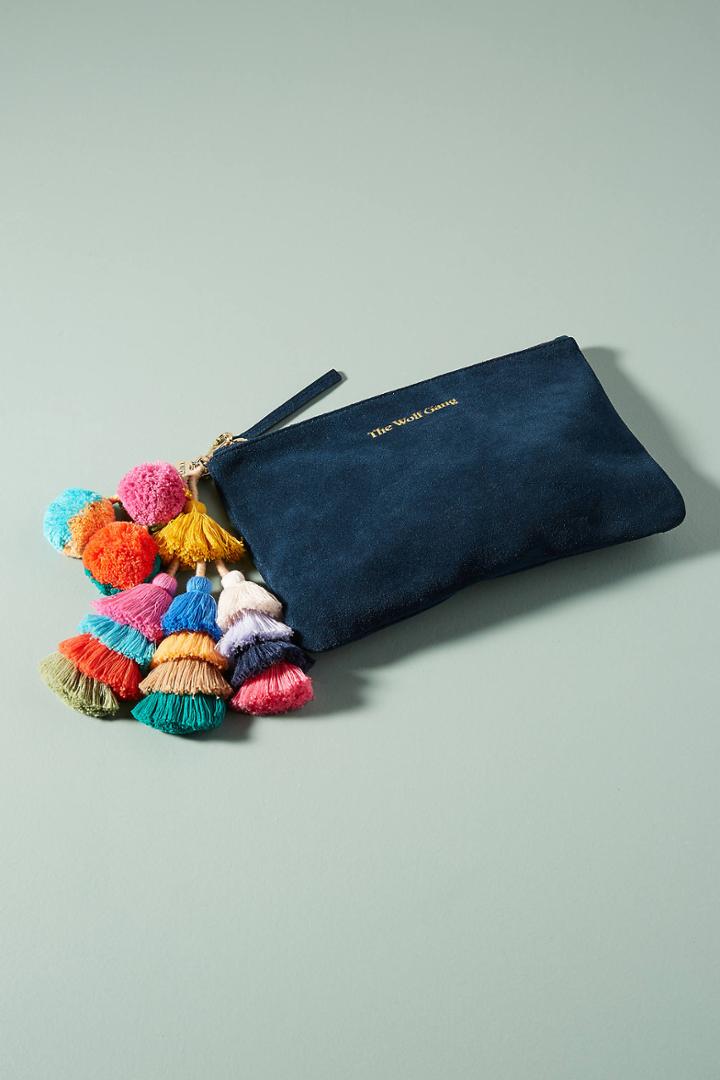 The Wolf Gang Tasseled Clutch