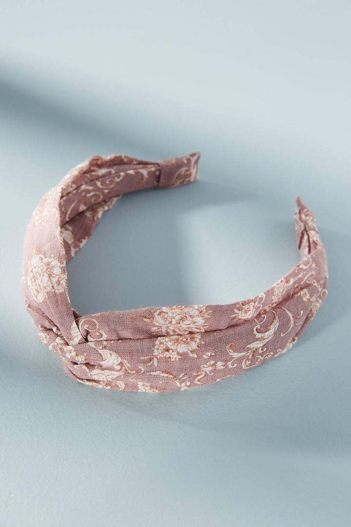 Anthropologie Fiona Floral Headband