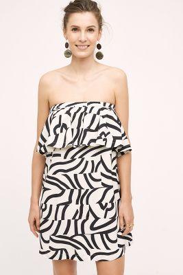 Maeve Curled Stripes Blouse