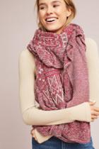 Cecilia Prado Susie Ruffled Metallic Scarf