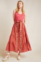 Samant Chauhan Auguste Embroidered Maxi Skirt