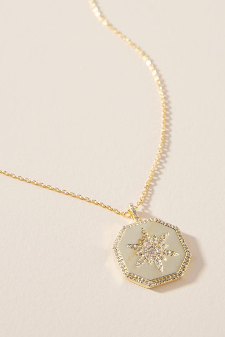 Shashi Octagon Starburst Necklace