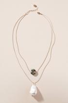 Anthropologie Aggie Pearl Necklace