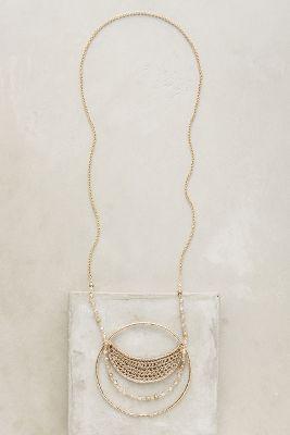 Anthropologie Ivy Grove Medallion Necklace
