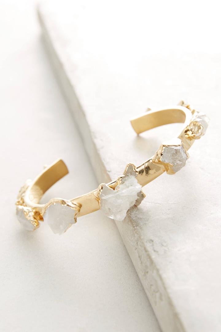 Dani Barbe Quartz Narrow Cuff