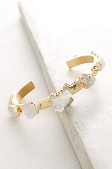 Dani Barbe Quartz Narrow Cuff
