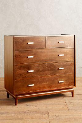 Anthropologie Holcombe Five-drawer Dresser