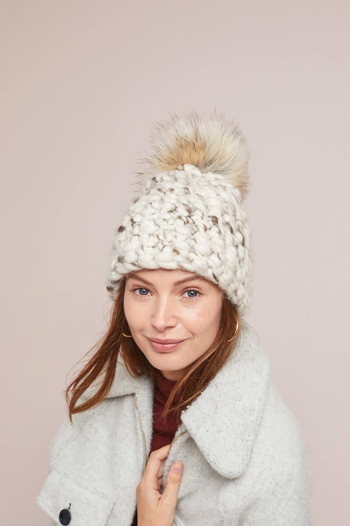 Mischa Lampert Marbled Pomster Beanie