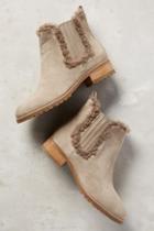 Miss Albright Trimmed Chelsea Boots Taupe