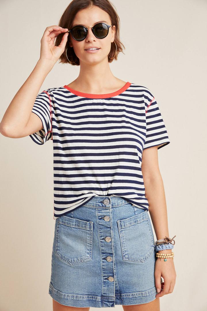 Anthropologie Marin Ringer Tee