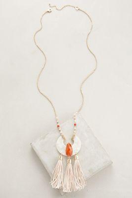 Anthropologie Calica Fringe Necklace
