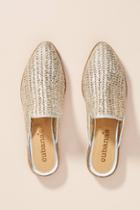 Cubanas Free Woven Leather Slides