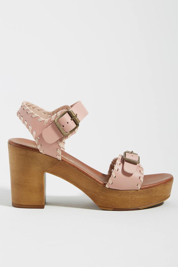 Matisse Stitched Wooden Heels
