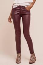 Anthropologie Ag Leatherette Low-rise Legging Ankle Jeans