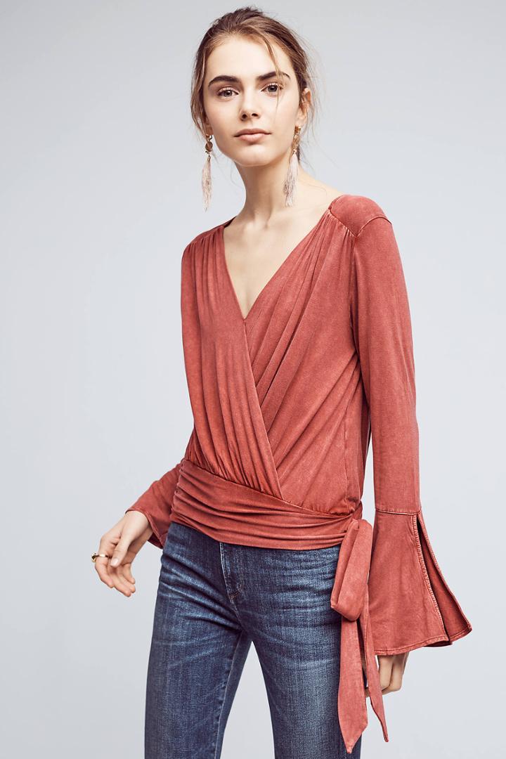 Deletta Sirpo Wrapped Pullover