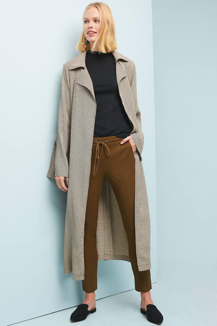 Essentials By Anthropologie Fev Striped Trousers