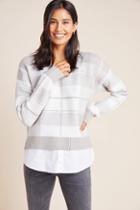 Anthropologie Shayla Plaid Pullover
