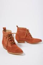 Anthropologie Bird Of Flight Lace-up Boots